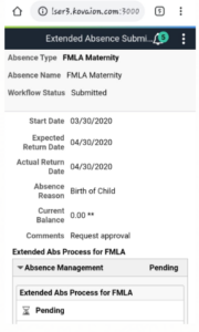 6-Submitted-Request--Fluid-Extended-Absence -Self-Service--Oracle-PeopleSoft-PUM-31-feature