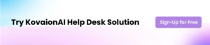KovaionAI help desk solution