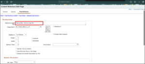 Content Reference Administration in People Tools 8.62 