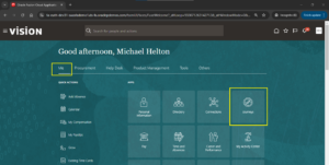 Fig-09 - Navigating to “Journeys” under “Me” via new hire’s login account