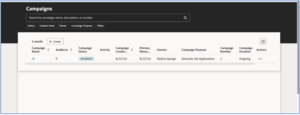 How to Create Recruitment Campaigns Using Oracle Fusion Cloud Recruiting 25C Redwood Experience 