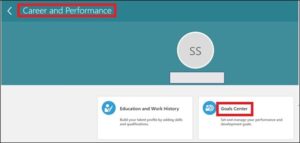 How to Assign Goals to Multiple Employees in Oracle Fusion HCM - Fig 1: Employee Goals Page