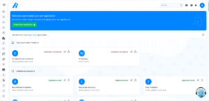 Engage Portal App Dashboard Page 