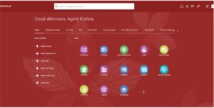 How to Enable Flexible Reporting in Oracle Redwood Dashboards with OTBI - Fig 1- Home Page