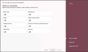 Oracle Redwood Experience: How to Create Job Offers in Oracle Recruiting Cloud 