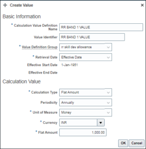 Fig 12.1 | Setting Up A Rates-Based Salary Basis | Oracle HCM Cloud