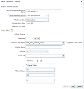 Fig 13 | Setting Up A Rates-Based Salary Basis | Oracle HCM Cloud