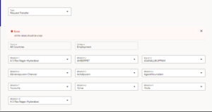 Creating a Validation for DFF Fields in Document of Record Using Visual Builder Studio - Oracle HCM Cloud - Fig 15: Test Case 2