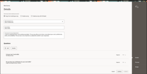 Create Survey Manager Experience with Oracle Core HR - Fig 3: Option Copy from Existing Survey