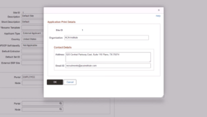 Window-for-entering-organization's-information