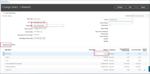 Fig 24 | Setting Up A Rates-Based Salary Basis | Oracle HCM Cloud