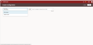 How to Enable Flexible Reporting in Oracle Redwood Dashboards with OTBI - Fig 3: Create Configuration