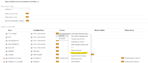 Fig 5: Add Action as Request Secondary Information