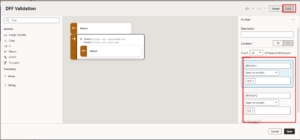 Creating a Validation for DFF Fields in Document of Record Using Visual Builder Studio - Oracle HCM Cloud - Fig 9: Click the code icon