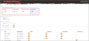 Setup and Usage of the Pipeline Requisition - Fig. 05 We are seeing the CSP Process Flow
