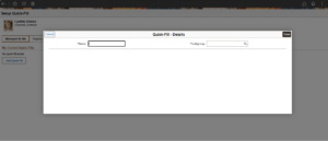 Configure Quick-Fill and Admin Access for Time and Labor in PeopleSoft HCM PUM 52 - Fig 4: Setup Quick-Fill