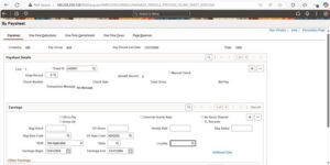 U.S Wages Statement Tax Data Section Update - PeopleSoft HCM Update Image 51 - Fig.8 By Paysheet