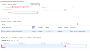 Fig2: Manage Profile Option