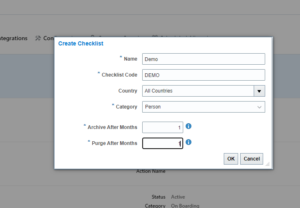 Fig9- Checklist creation