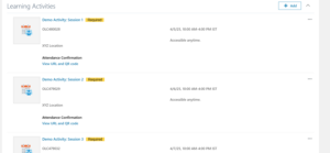 Instructor-Led Training in Oracle Learning Cloud - A Comprehensive Guide -- Fig 5.3: Creating Multiple Activities