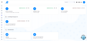 Document Management Application in Engage