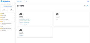 Interface of Kovaion’s Document Management System 