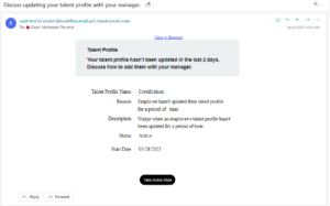 Oracle Fusion HCM 23A - Push Reminders Made Easier with Oracle Nudge - Email Notification