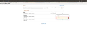 Fluid Performance Notes in PeopleSoft HCM PUM 52 - Fig 8: Notes - Move to Historical - Fig 10: Notes delete option in Current Notes