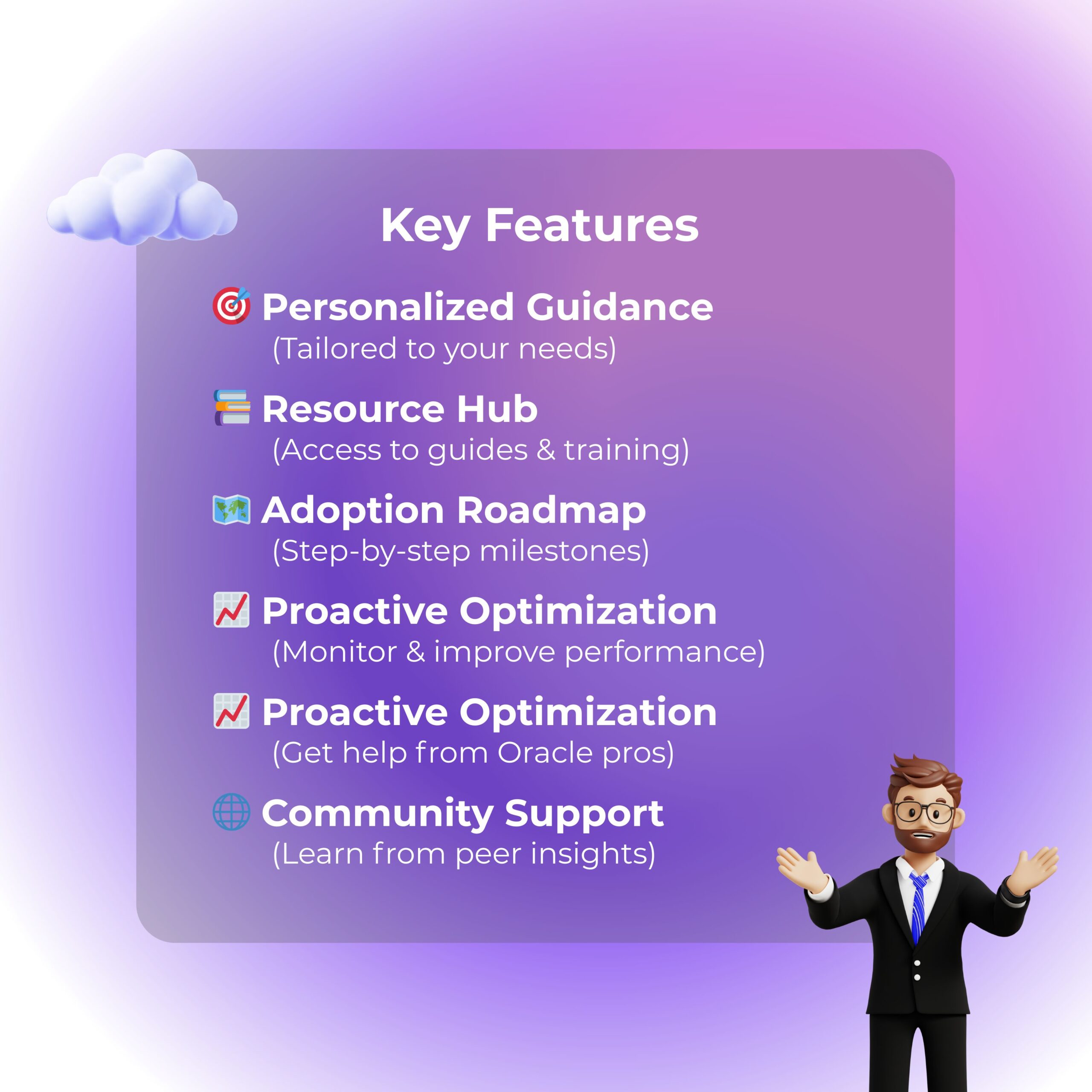 Key Features of Oracle Cloud Success Navigator