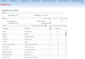 PeopleSoft-Smart HR Templates-step-1