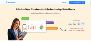 Kovaion Ai Page for Business needs application creation 