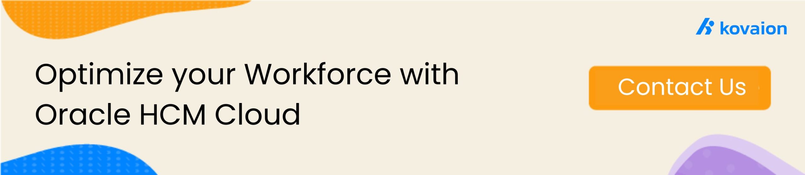 Optimize your Workforce with Oracle HCM Cloud