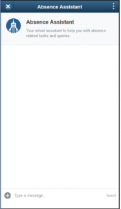 PeopleSoft Chatbot - Absence Assistant - 4